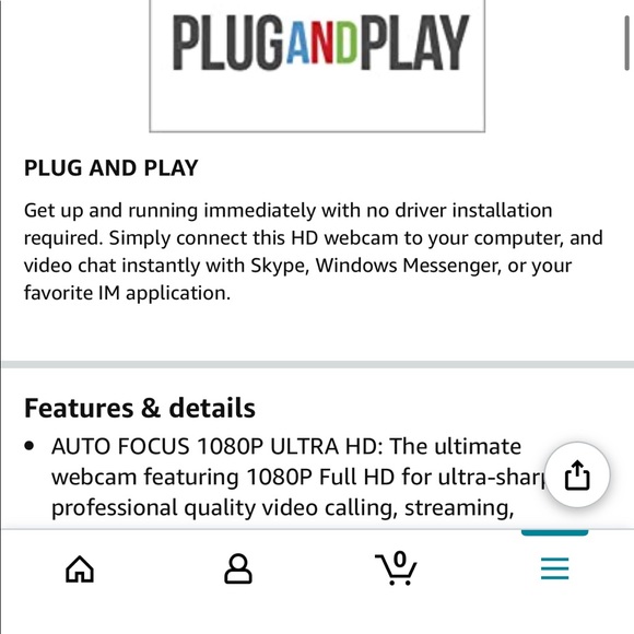 Webcam 1080P with Privacy Cover - Picture 14 of 15